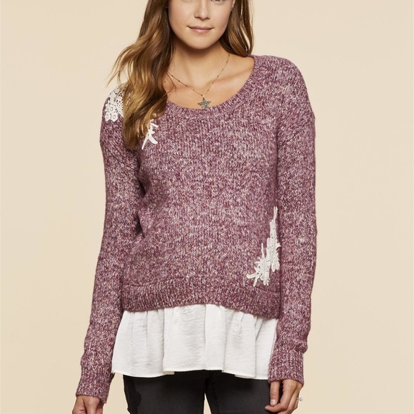 Jessica Simpson Sweaters - Jessica Simpson Embellished Maternity Sweater Jessica Simpson Sweaters - Jessica Simpson Embellished Maternity Sweater